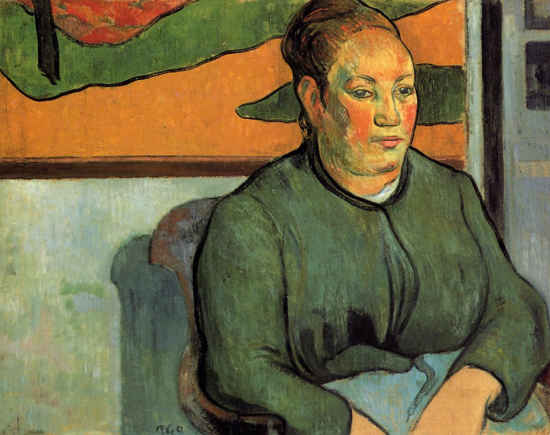 Madame Roulin - Paul Gauguin Painting